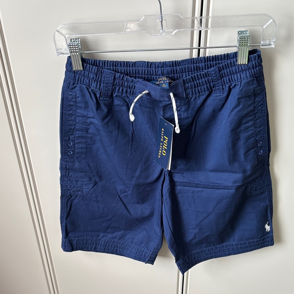 Polo by Ralph Lauren Boys Navy Blue Shorts. New with Tags size 12